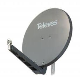 790204 -8424450149706 TELEVES - Parábola Offset Alta Qualidade QSD 750 G.38,5dBi AL Branco