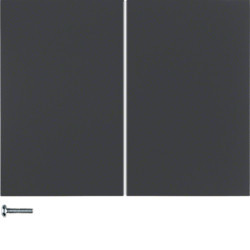 85648175 - K.1/K.5 - tecla quad KNX RF, antr mate BERKER EAN:4011334381754