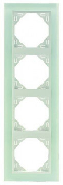 90940 TCA - ESPELHO QUÁDRUPLO CRISTAL/ALUMINA EFAPEL 5603011554026
