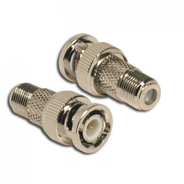 ADAPTADOR BNC MACHO A FICHA F FEMEA