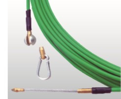BAAS 780040 Guia Passa Cabos Baas Aço Flexível Coberto a Nylon 78 Ponteira Intercambiável 6mm 40M