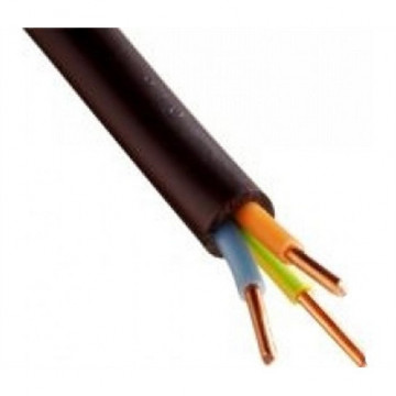 Cabo VV/XV - 3 G 2,5 preto PREÇO POR METRO