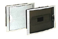 CX. QUADRO 12/14 MOD. INTERIOR COM PORTA TRANSPARENTE