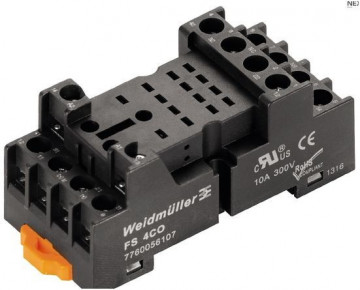 D-SERIES DRM, Relay base, Continuous current: 10 A, Screw connection 7760056107