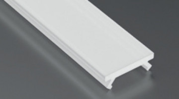DF6O - Difusor opalino "Milk" Linha SLIM - Quant. fornecida = 1 un