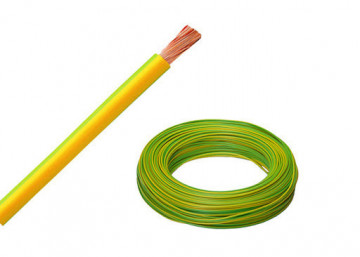 FIO H07V-K [FV] 10 VERDE/AMARELO (FLEXÍVEL)