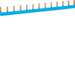 KB163N - Pente de lig. 1P 63A (azul) 13M HAGER EAN:3250613720025