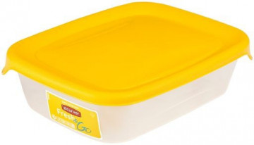 KETER CURVER 182288 Fresh & Go Rectangular 0,5L P(cm)16,7 A(cm)4,6 L(cm)12,7