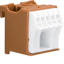 KN06P - Barr. ligação rápida fase 1x25+5x4 HAGER EAN:3250613849313