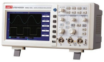 Osciloscópio Digital USB 100MHz 2 Canais - UNI-T