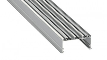PFA2231 - Perfil alum. Linha SUPER LUXE Saliente 97x46x2000mm Anodizado INLARGO - Quant. fornecida = 1 un