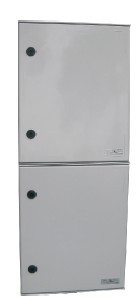Quadro Viseu QUADRO COLUNA 1 SAÍDA TRIF. 160 AMP. C/ BARRAS P/ TIS CLASSE II PL.648