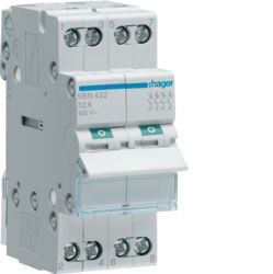 SBN432 - Interruptor Modular 4P 32A HAGER EAN:3250615510150