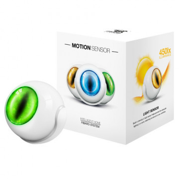 Sensor triplo - Movimento / Iluminação / Temperatura - Sem fio / Bluetooth - Compatível com Apple HomeKit - Antena interna - 1 pilha CR123A 3.0 V