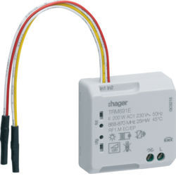 TRM691E - Micro módulo 2E + 1S Var RF 200W HAGER EAN:3250615989048