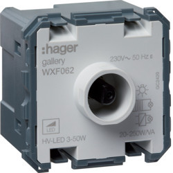 WXF062 - gallery 2M Variador universal rotativo HAGER EAN:3250617192873