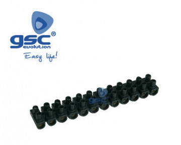 001000109 - Pacote 10 Tiras de Conexão 6 mm2 - Preto 8436021941091