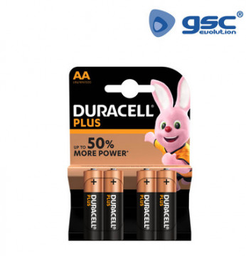 009000112 - Pilha alcalina DURACELL Plus LR6 (AA), Blister 4 5000394017600