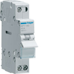 01 - SFT140 - 3250615510914 Inversor Modular c/ponto zero, 1P 40A HAGER