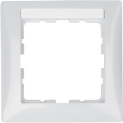 10118919 - S.1 - quadro x1 p.-etiq., branco BERKER EAN:4011334276920