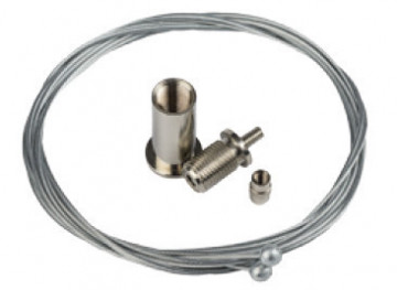 228521 - Kit suspensão Cabo de Aço 1,5mt p/ Perfis PFA - Quant. fornecida = 1 un