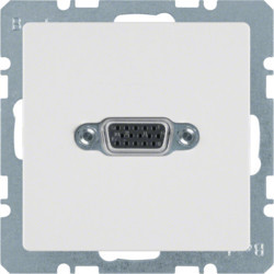 3315416089 - Q.x - tomada VGA paraf., branco BERKER EAN:4011334341789