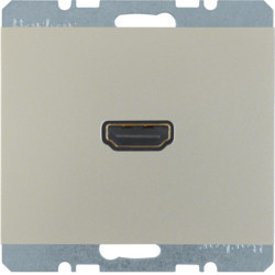 3315437004 - K.1/K.5 - tomada HDMI ficha 90º, inx lac BERKER EAN:4011334330691