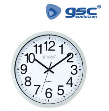 405005000 - Relógio de cozinha clássico branco 8433373024977