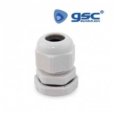 501000002 - Bolsa 5u Kit de prensa-cabo + gaxeta + porca M20 6-11mm IP68 8433373022430