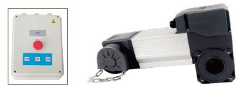 Kit Portas Seccionadas até 30m2 INDUSTRI-90 AUTOMAT EASY