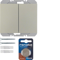 85656273 - K.1/K.5 - BP duplo KNX RF, aço inox BERKER EAN:4011334370772
