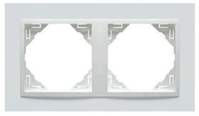 90920 TBB - 5603011592288 ESPELHO DUPLO BRANCO/BRANCO EFAPEL