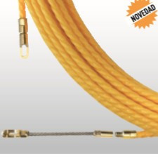 BAAS 750630 Guia Passa Cabos Baas Poliéster Helicoidal de Monofilamento 75 Ponteira Intercambiável 5,2mm 30M