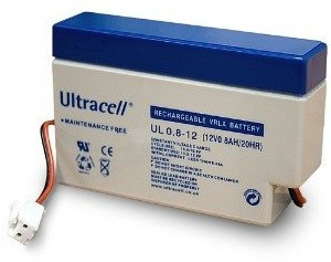 Bateria Chumbo 12V 0,8Ah (96x25x62 mm) - Ultracell