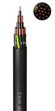 Cabo flexível 8G1,5MM2 PREÇO POR METRO