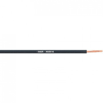 FIO H07V-K [FV] 1,5 PRETO (FLEXÍVEL)