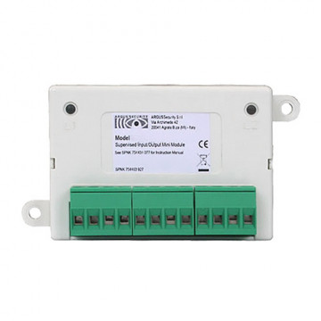 Módulo Analógico Advanced - 1 entrada supervisionada e 1 saída de relé - Isolador de curto-circuito integrado - Compatível com o protocolo Argus Vega - Cabo condutor até 2.5mm2 - Certificado EN54-17