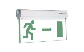 OLYMPIA ELECTRONICS Sinalética, permanente Leds 3 horas MLD-28S-G/R
