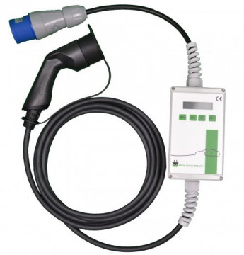 Policharger OUT-T2 Laptop com conector tipo 2 1P 7,4kW T2