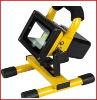 Projetor LED c/ bateria e suporte 10W LED