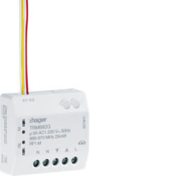 TRM692G - Micro módulo 2E + 1S estores RF HAGER EAN:3250615989031