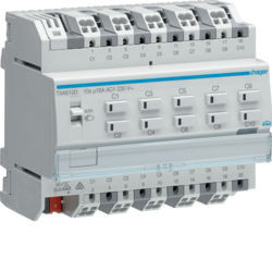 TXA610D - Actuador bin./est. 10 canais 16A Cap KNX HAGER EAN:3250616048805