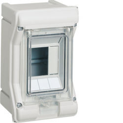 VE103SN - vector estanque IP65 1 fila 2/3M HAGER EAN:3250616450417