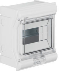 VE106SN - vector estanque IP65 1 fila 4/6M HAGER EAN:3250616450424