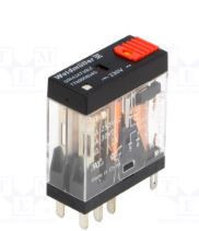 Weidmuller DRI424730LT 230VAC c/LED+Botão de teste 7760056345