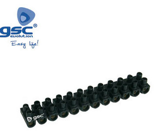 001000108 - Pacote 10 Tiras de Conexão 4 mm2 - Preto 8436021941084