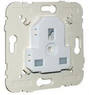 21185 - 5603011591854 TOMADA INGLESA COM OBTURADOR EFAPEL