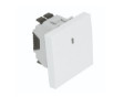 45013 SBR - INTERRUPTOR C/SINALIZAÇÃO - 2 MÓDULOS BRANCO EFAPEL 5603011573225