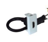 45435 SBM - TOMADA HDMI C/ CONETOR - 1 MÓD BRANCO MATE EFAPEL 5603011628055