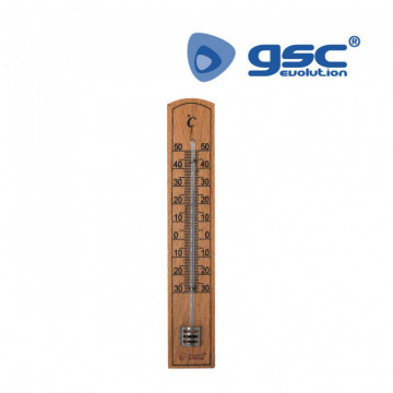 502065002 - Termômetro analógico de madeira Celsius 8433373007628